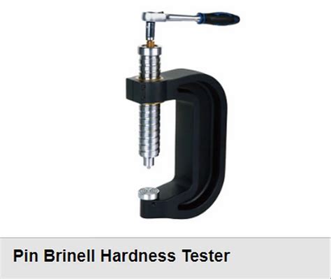 Pin Brinell Hardness Tester Model Namenumber Code Ishb P101 At