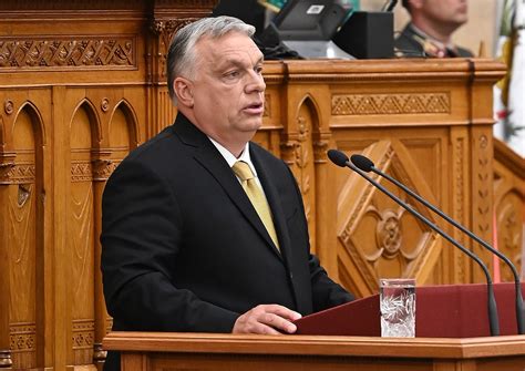 Budapost Ministerpräsident Viktor Orbán Zum Fünften Mal Vereidigt