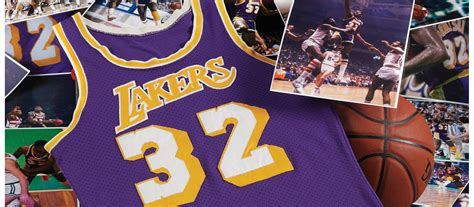 Magic Johnsons Jersey Worn During Lakers Legendary 1980 Nba Finals