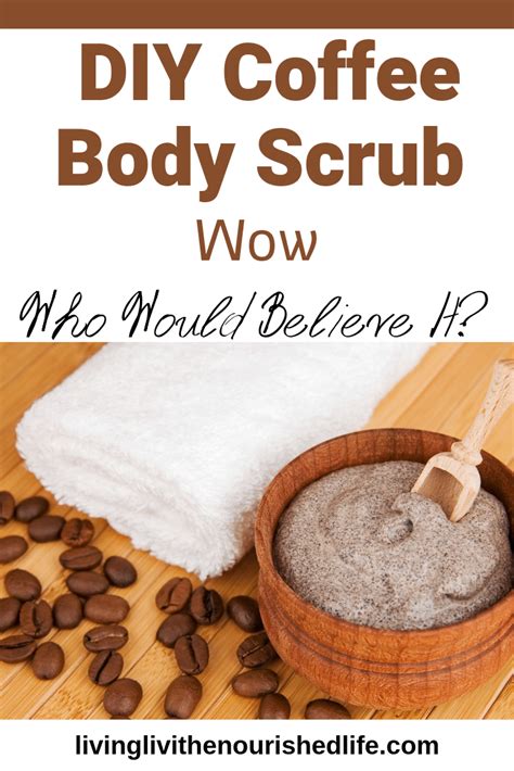 4 Ingredient DIY Coffee Scrub to Purify + Tone Skin | The Nourished Life