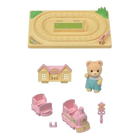 Sylvanian Families Trenzinho Do Bebe Doll Epoch Shopee Brasil