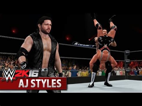 WWE 2K16 Community Showcase AJ Styles PlayStation 4 YouTube