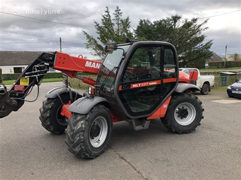 Manitou Mlt Telescopic Wheel Loader For Sale Czechia Fq