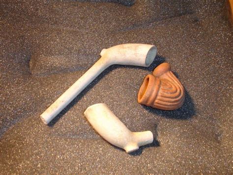 3 Native American Trade Pipes