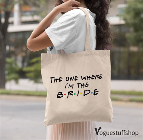 Personalised Wedding Tote Bag Friends Tote Bag Bride Bag Groom Etsy