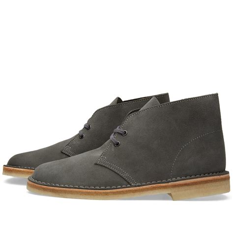 Clarks Originals X 6876 Desert Boot Dark Grey Suede END Global