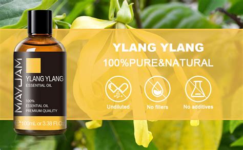 Ylang Ylang Essential Oil Mayjam 3 38fl Oz Pure Essential Oils Ideal