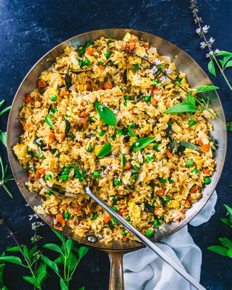 Thai Basil Fried Rice A Couple Cooks