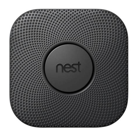 Nest Protect Wired Smoke And Carbon Monoxide Detector Black S Lbes