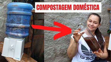 Como Fazer Uma Composteira Fonte De Biofertilizante Youtube