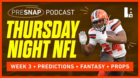 Nfl Dfs Week Thursday Night Football Steelers Vs Browns Daily