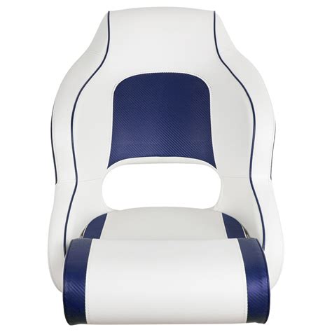 Seamander Sc3 Series Premier Pontoon Furniture Bucket Seat Captain Seat Colors Whiteblue