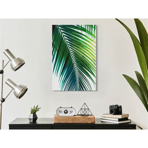 Sansibar Home Leinwandbild Green Plume Malen Nach Zahlen Wayfair De