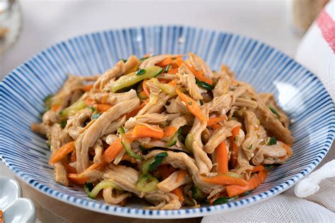 Shredded Chicken Salad Recipe Dishpulse