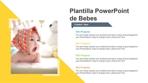 Bebes Plantilla PowerPoint Google Slides Y PPT