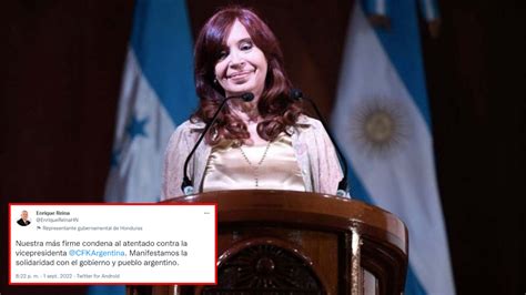 Honduras Condena Atentado Contra Cristina Fernández