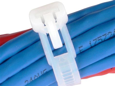 Reusable Zip Ties Trigger Releasable Cable Ties Quick Release Cord