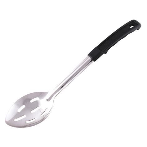 13 Slotted Basting Spoon With Coated Handle