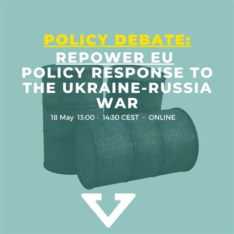 Policy Discussion On The Repower Eu Policy Response To The Ukraine