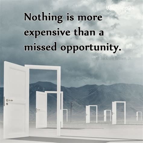 Missed Opportunities Quotes