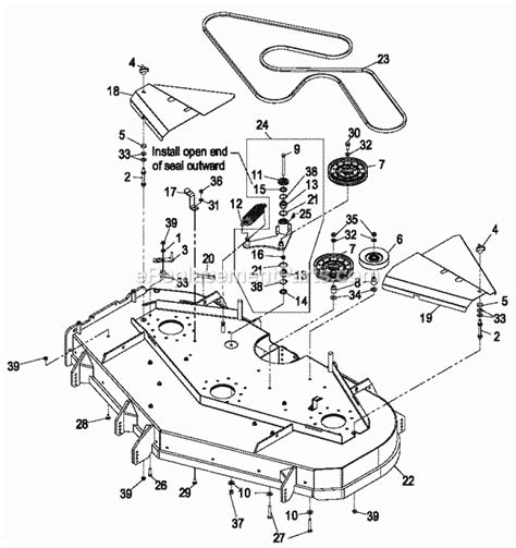 Exmark Quest S Series Drive Belt Diagram