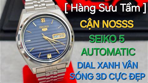 H Ng S U T M C N Nosss Seiko Automatic M T Dial Xanh Navi V N