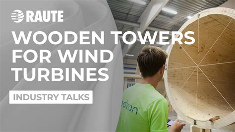 Imaginative Use Of Lvl Wooden Towers For Wind Turbines Case