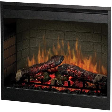 Dimplex Fieldstone 55 Inch Electric Fireplace Mantel Inner Glow Logs