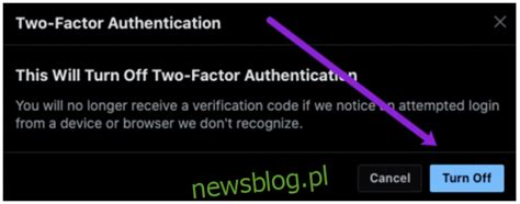 Jak W Czy Lub Wy Czy Uwierzytelnianie Dwusk Adnikowe Na Facebooku
