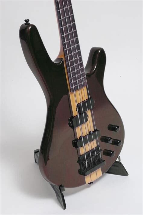 Shine Sbt404 4 String Electric Bass Guitar Through Neck Fusion Style B