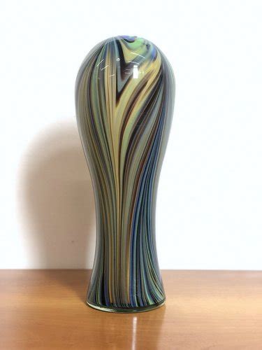 Vase Moderniste En Verre De Murano Italie S En Vente Sur Pamono