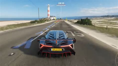 Lamborghini Veneno Goliath Race Gameplay Forza Horizon Youtube