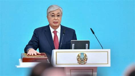 Re Elected Kazakh President Kassym Jomart Tokayev Is Sworn In R