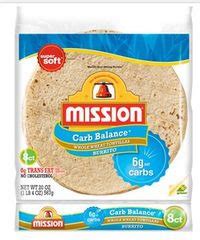 Mission Carb Balance Burrito Whole Wheat Tortillas Source