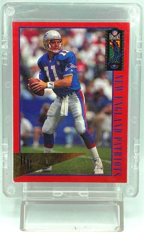 Vintage 1994 Classic NFL Experience Drew Bledsoe Card 62 Gold Label