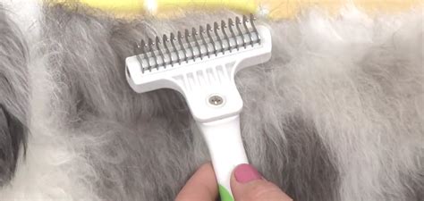 Обзор ANDIS COMPACT DESHEDDING TOOL. Стриппинг — щетка для вычесывания ...