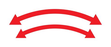 dual sided arrow icon design horizontal double headed arrow double