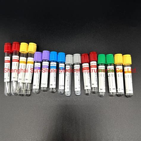 Premium ODM OEM Pet Glass Bd Sst Heparin ESR Plain EDTA Blood