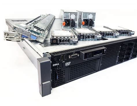 Dell PowerEdge R710 2 5 8 Bay Server Rail Kit Included Refurbished