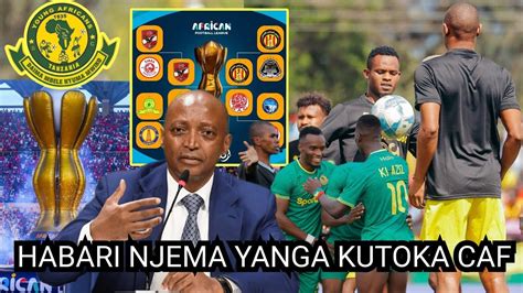 Breaking Muda Huu Yanga Yapewa Taarifa Na Caf Kushiriki Afl Msimu