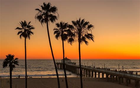 Manhattan County Beach, Manhattan Beach, CA - California Beaches