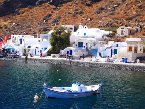 5 jours sur l île de Santorin Cyclades Smoothie Bikini Blog Voyage