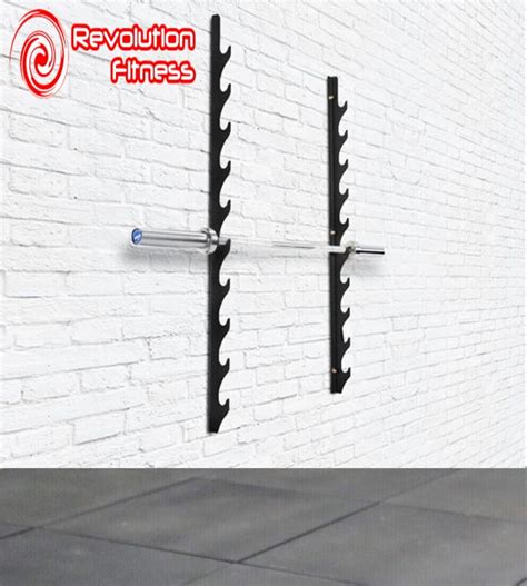 WALL MOUNTED BARBELL RACK Revolution Fitness