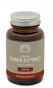 Mattisson Biologisch Chaga Extract Capsules Kopen Bij De Online Drogist