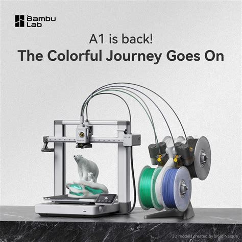 Bambu Labs New A1 3d Printer Is Being Released Today Free3dfilesnet