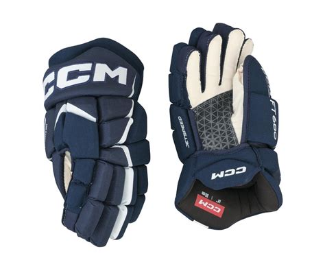 Ccm Hockeyhandskar Jetspeed Sr Navy White Hockey Store