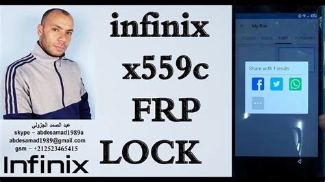 Infinix X C Hot Frp Lock Google Account Bypass Frp Reset