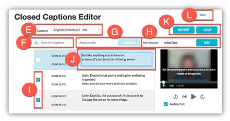 Caption Editing Elearning Uab