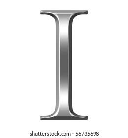 3d Silver Greek Letter Psi Stock Illustration 56735692 Shutterstock