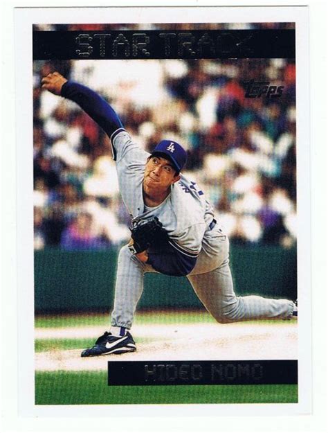 Nomo, Hideo 1995 Topps Traded Rookie | RK Sports Promotions